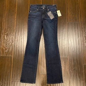 Lucky Brand Jeans Brooke Boot Midrise W 25 L 30 Echo Stretch Dark Wash Jeans